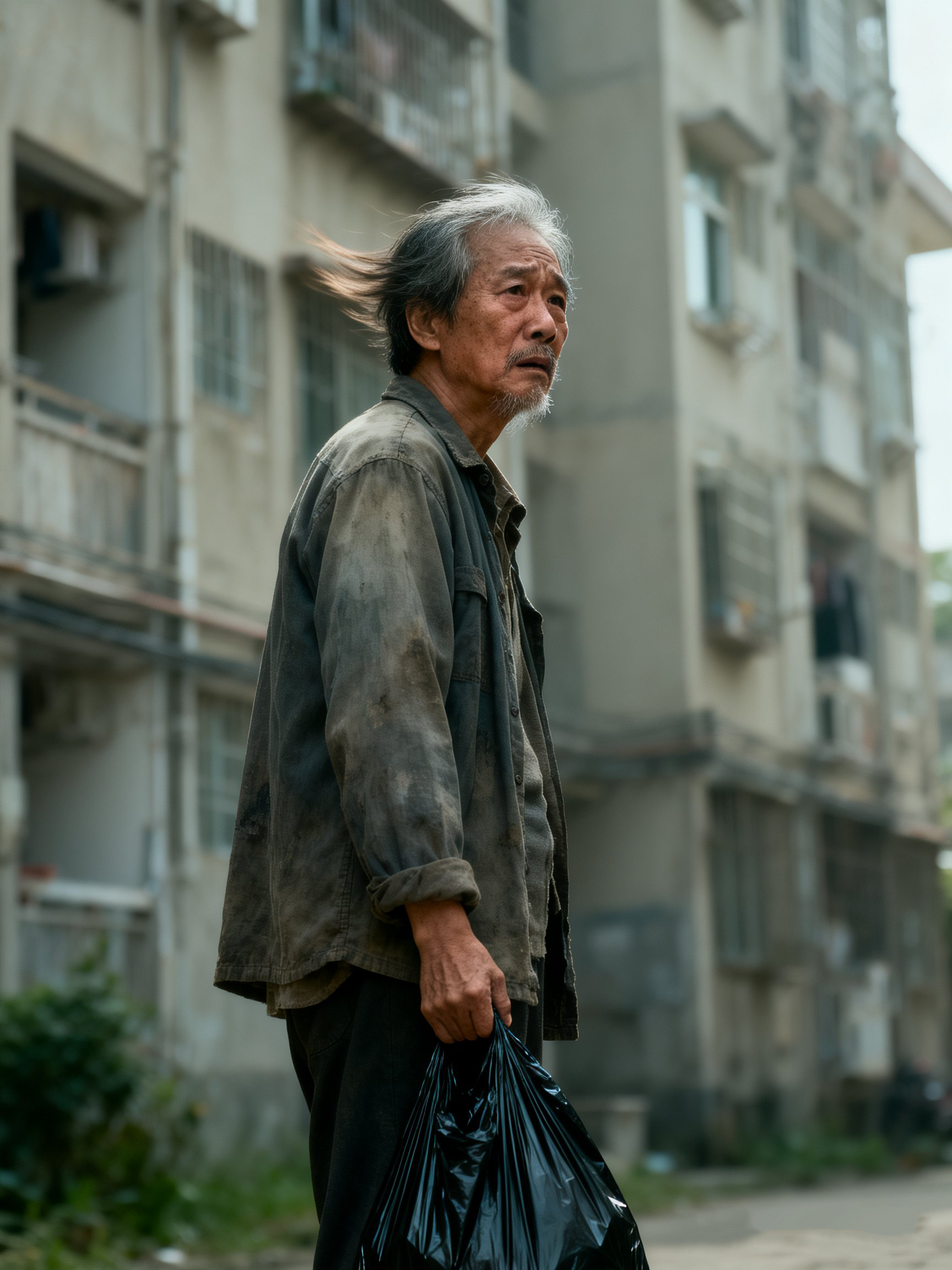 Túi Nilon Đen Của Bố